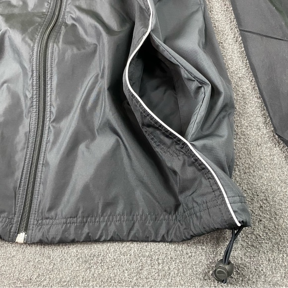 Vintage Nike Windbreaker Embroidered Swoosh Green Black Men’s Size Medium - Picture 11 of 16